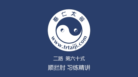 二路 第六十式 顺拦肘